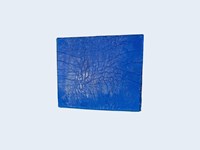 Lastra in gel per sella moto da 30 x 35 cm  (spessore 15 mm - colore blu)