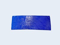 Lastra in gel per sella moto da 80 x 30 cm  (spessore15 mm - colore blu)