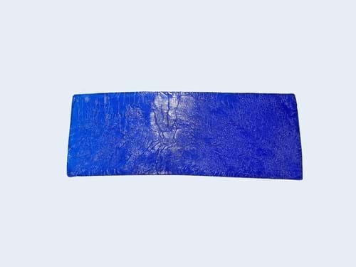 Lastra in gel per sella moto da 80 x 30 cm  (spessore 10 mm - colore blu)