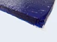 Lámina de gel para asiento de moto de 30 x 35 cm (grosor 15 mm - color azul)